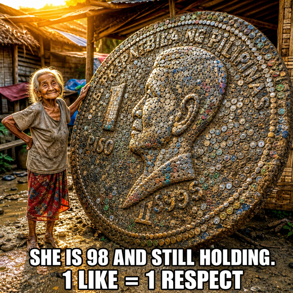 she is 98 and still holding slop meme